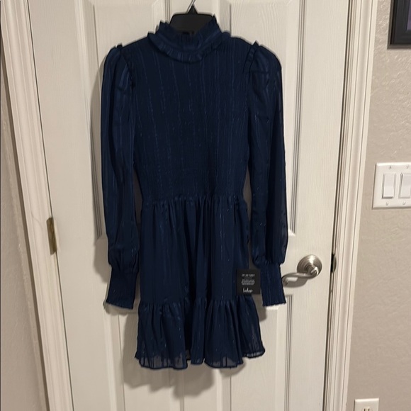 Lulus Dresses & Skirts - Lulu's Navy Blue Mini Dress Size XS